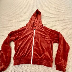 Copper velour  Hoodie